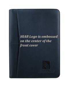Pedova Writing Pad - Black with Debossed HIAB Logo