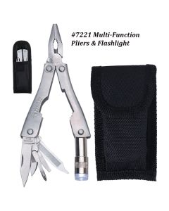 Multi-Function Pliers & Flashlight - HIAB